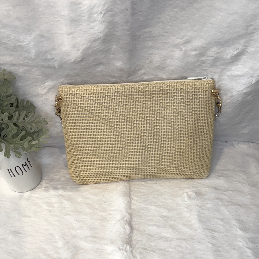 Dior Capture Totale Sample Set with Tan Woven Clutch with Pearl Crossbody Strap - Picture 6 of 8